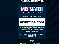 믹스매치 (MIX/MATCH) [먹튀사이트 정보대공개]