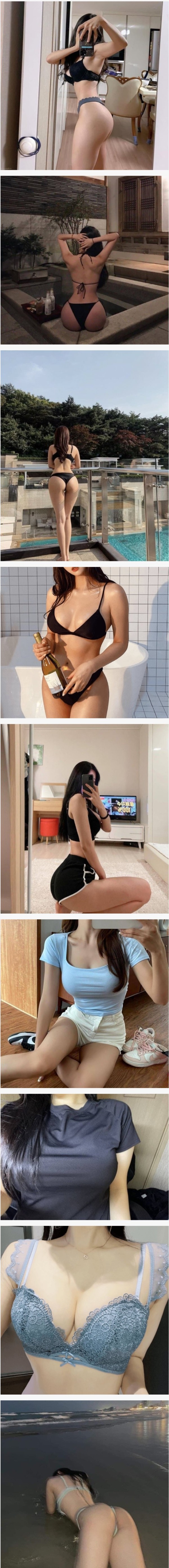 섹시한 의상의 섹시한 몸매 보여주는 눈나 ㅗㅜㅑ